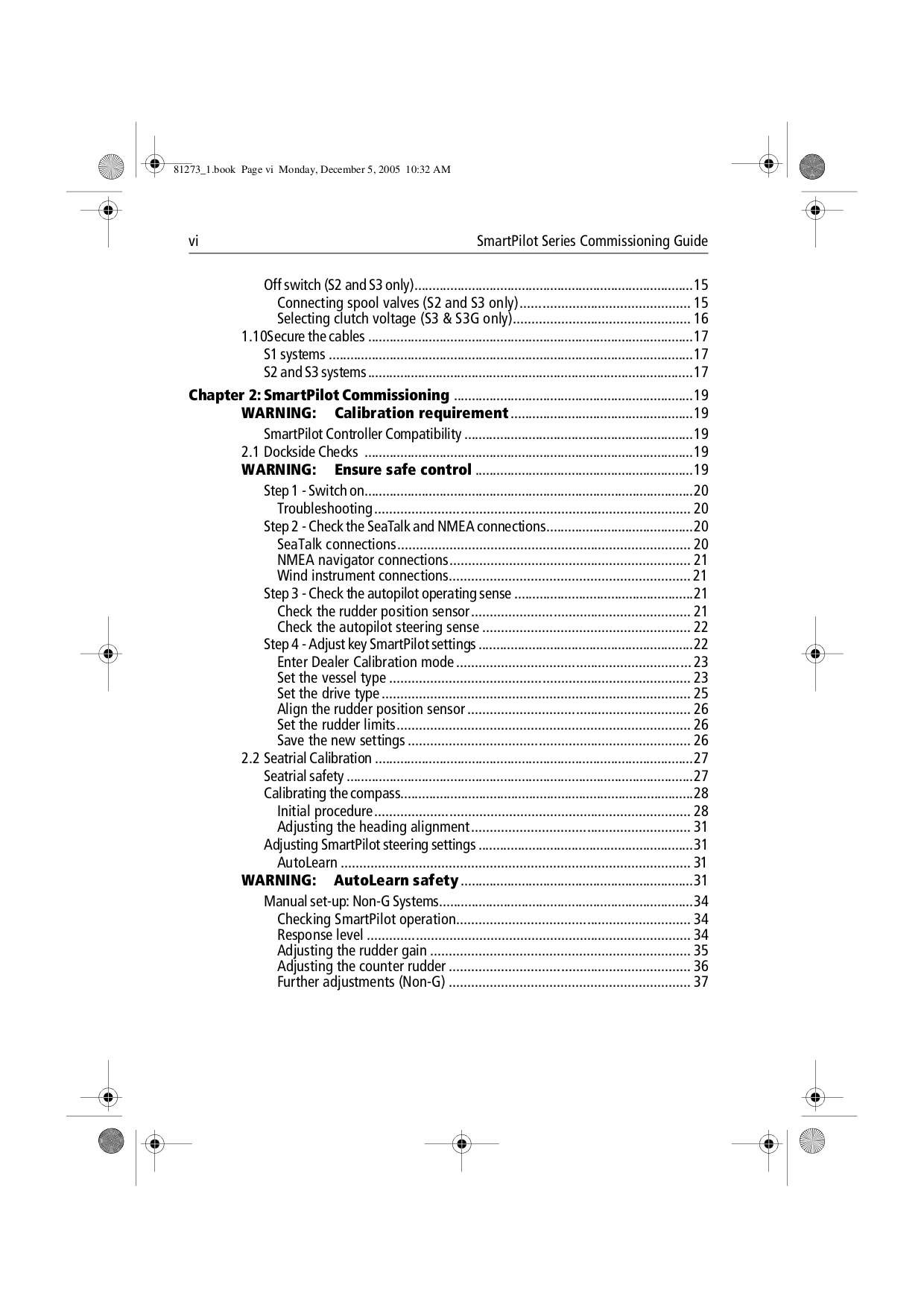 PDF manual for Raymarine Other ST6002 Autopilot Controller