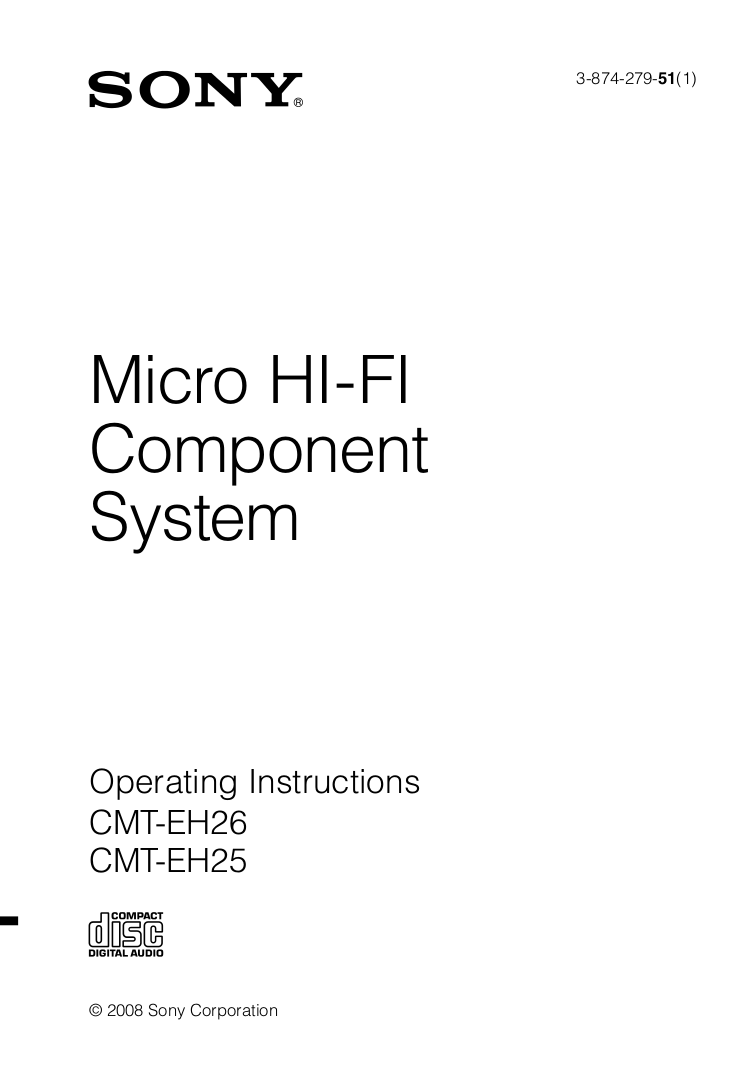 Download free pdf for Sony Walkman NWZB103F MP3 Player manual