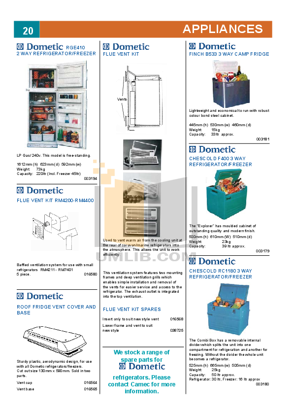 PDF manual for Engel Freezer MT45F