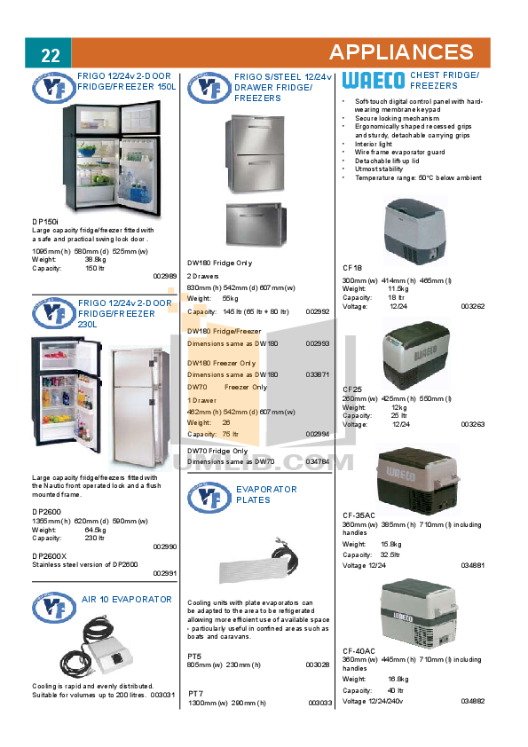 PDF manual for Engel Freezer MT45F