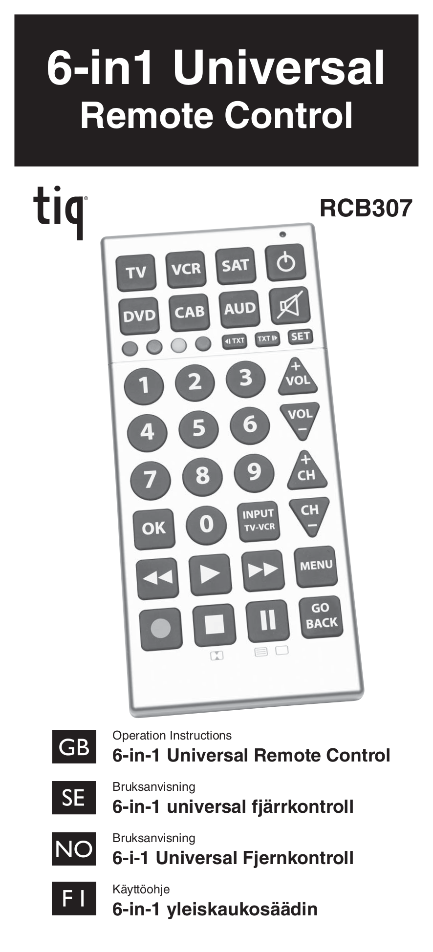 Download free pdf for Westinghouse LD3280 TV manual