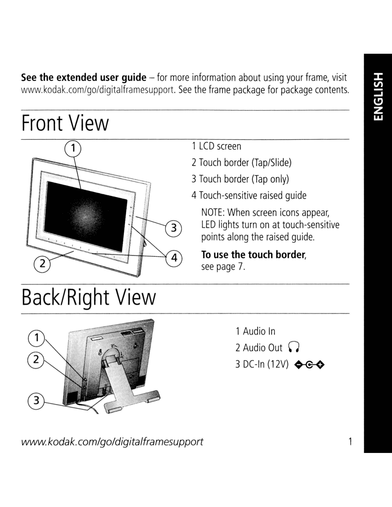 Digital Photo Frame Instructions