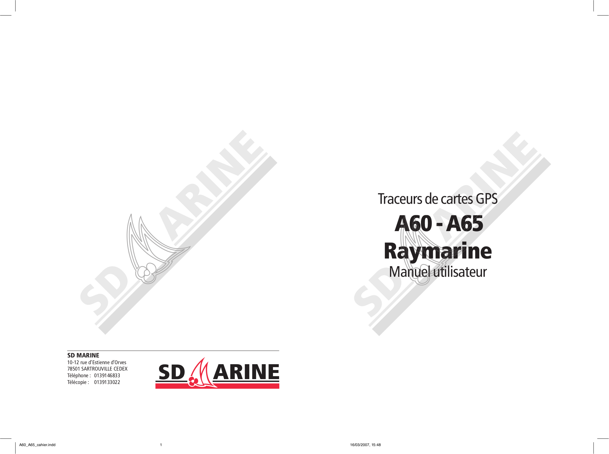 Download free pdf for Raymarine A65 GPS manual