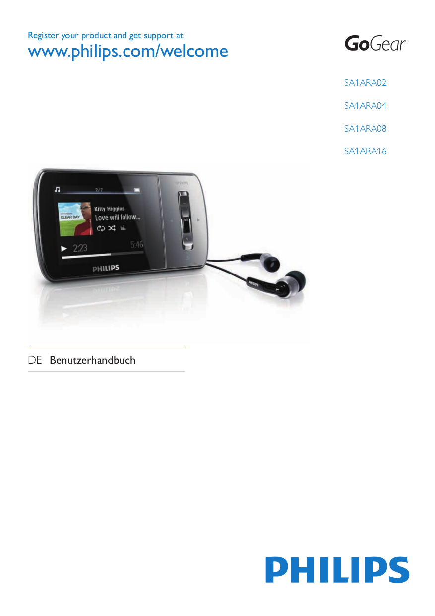 philips gogear mp3 player software free download