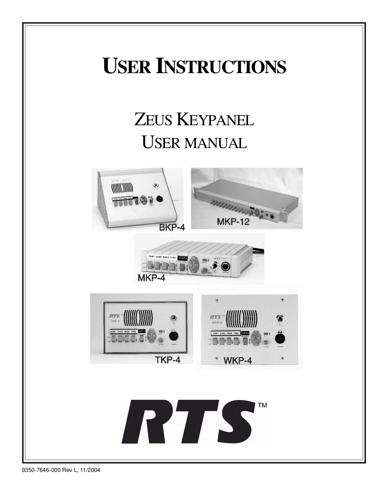 pdf for Telex Other MKP-12 IntercomSystem manual
