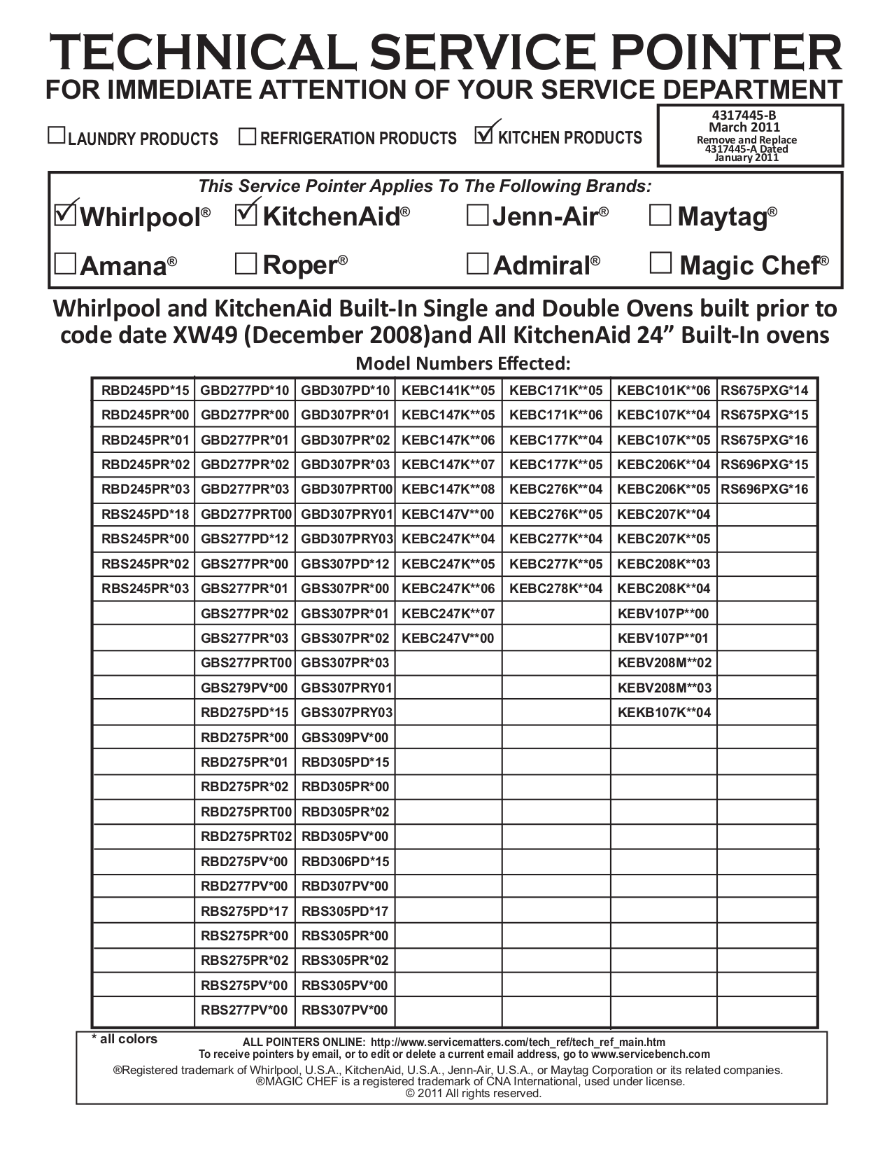 Download free pdf for Whirlpool RBS275PV Oven manual