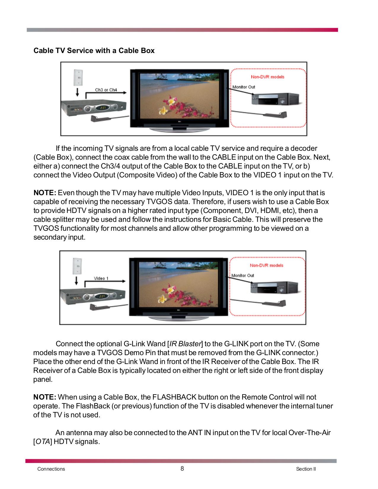 PDF manual for LG TV 50PY2DR