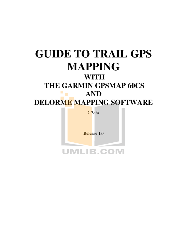 Download free pdf for Garmin GPS II Plus GPS manual