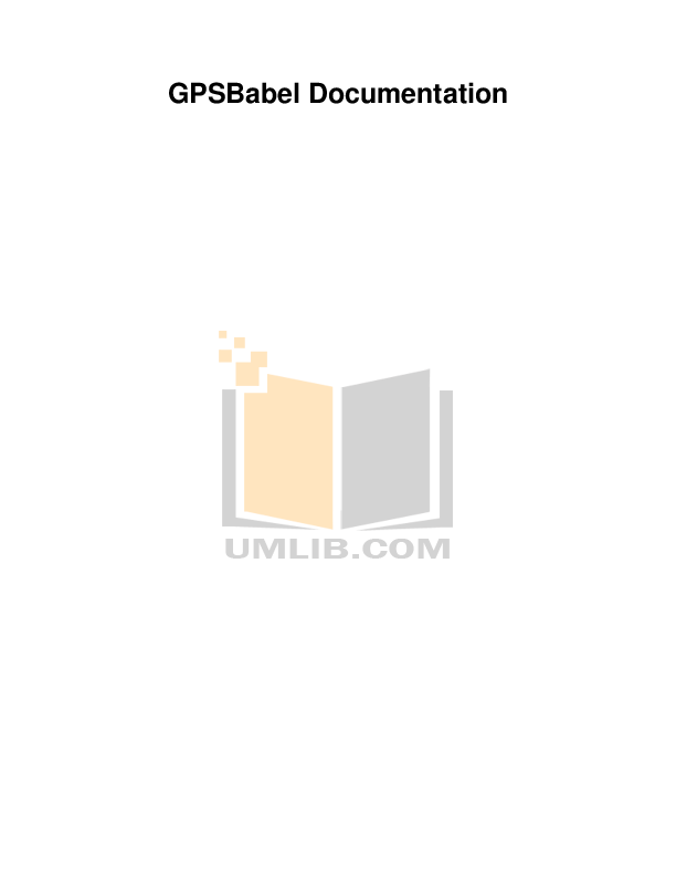 gpsbabel free download gpsbabel free download