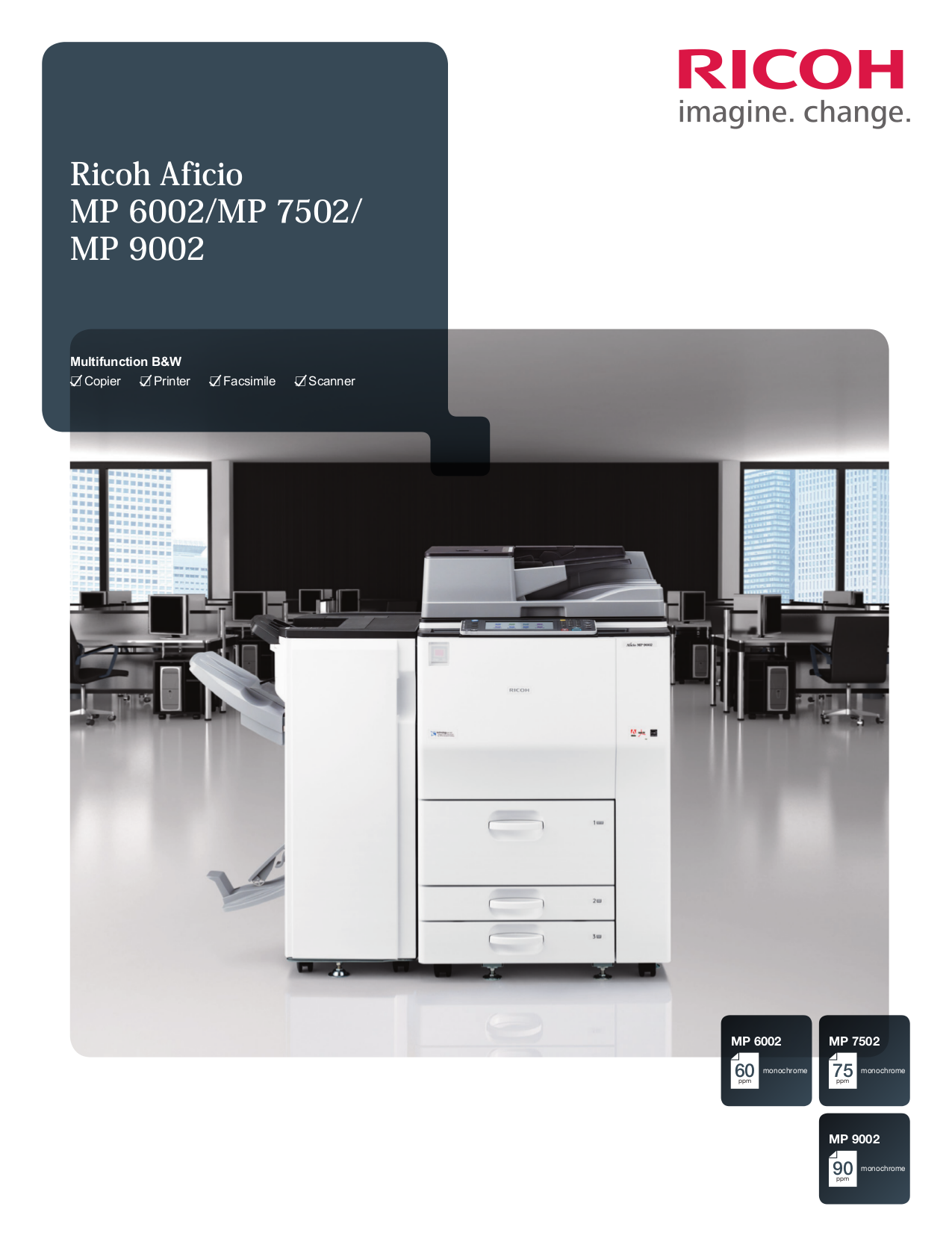 pdf for Ricoh Multifunction Printer Aficio 120 manual