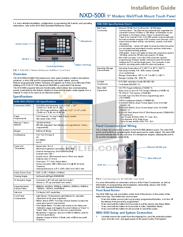 Download free pdf for Amx PSPOEAF Injectors Other manual