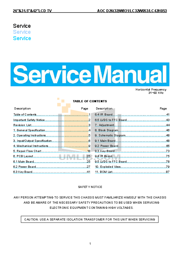 Download free pdf for aoc f22 monitor manual