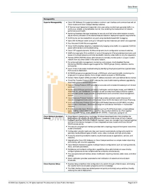 PDF manual for Cisco Switch Catalyst 2960G-48TC
