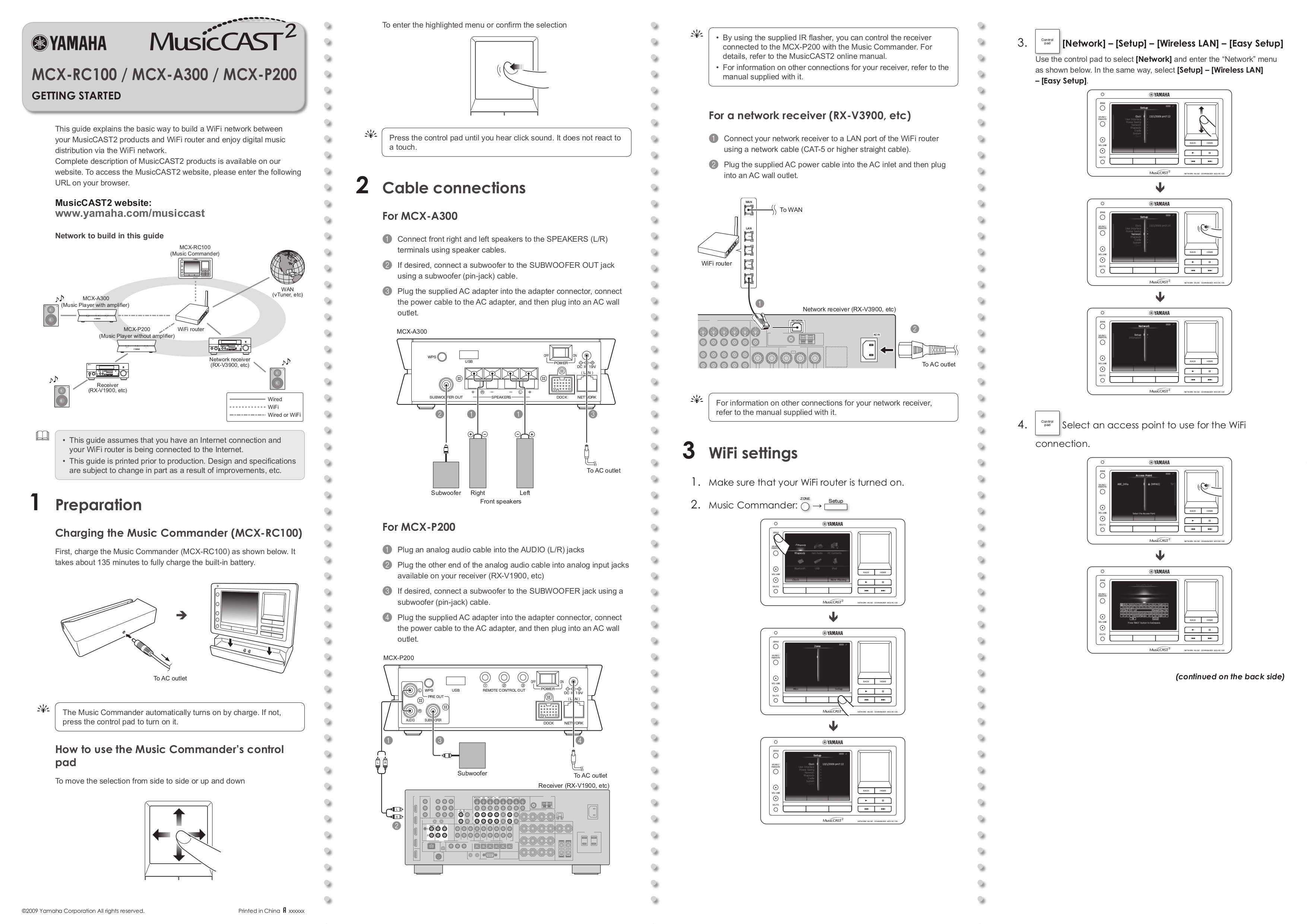 Download free pdf for Yamaha RX-V1900 Receiver manual