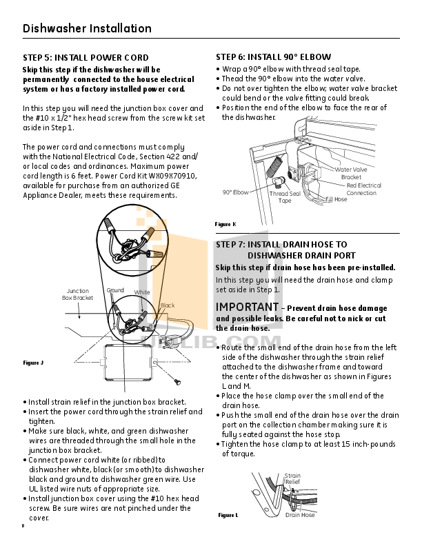 General Electric Dishwasher Owner's Manual