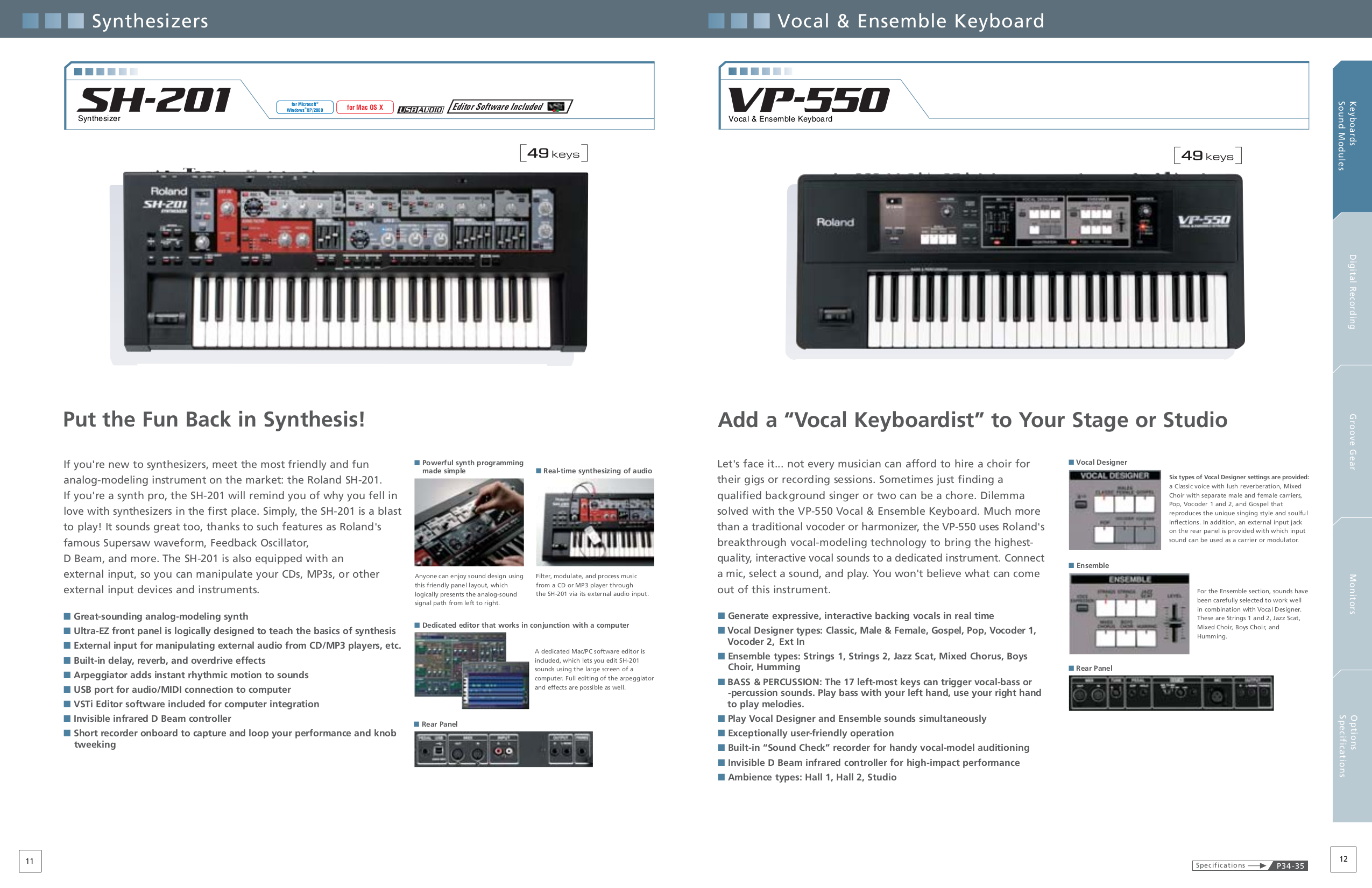 PDF manual for Roland Amp KC350