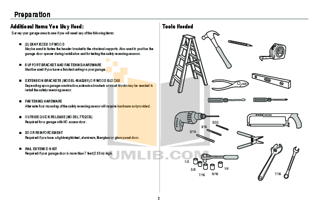 PDF manual for Chamberlain Other 3000 Garage Door Openers