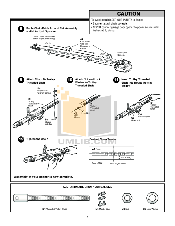 PDF manual for Chamberlain Other 3000 Garage Door Openers