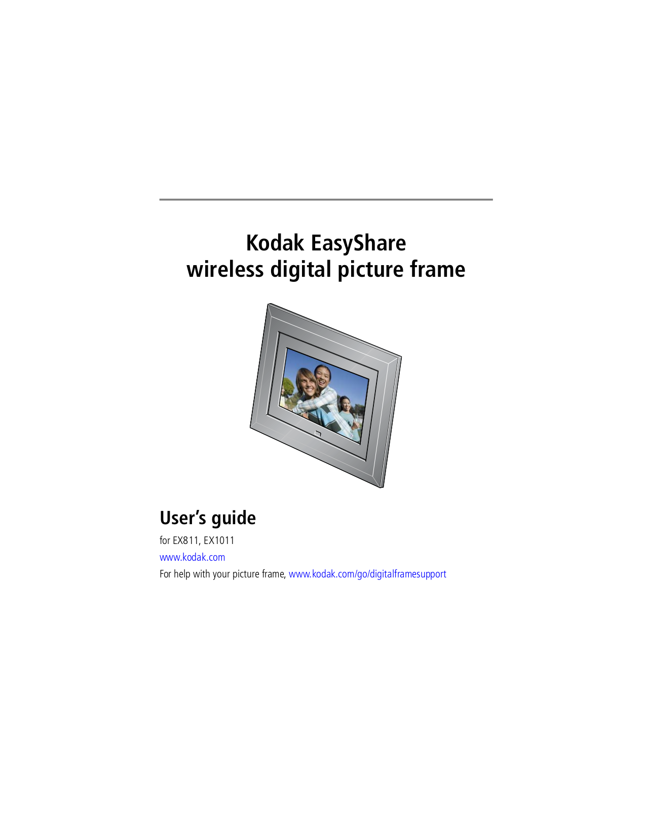 Kodak Pulse Wifi Digital Frame Manual