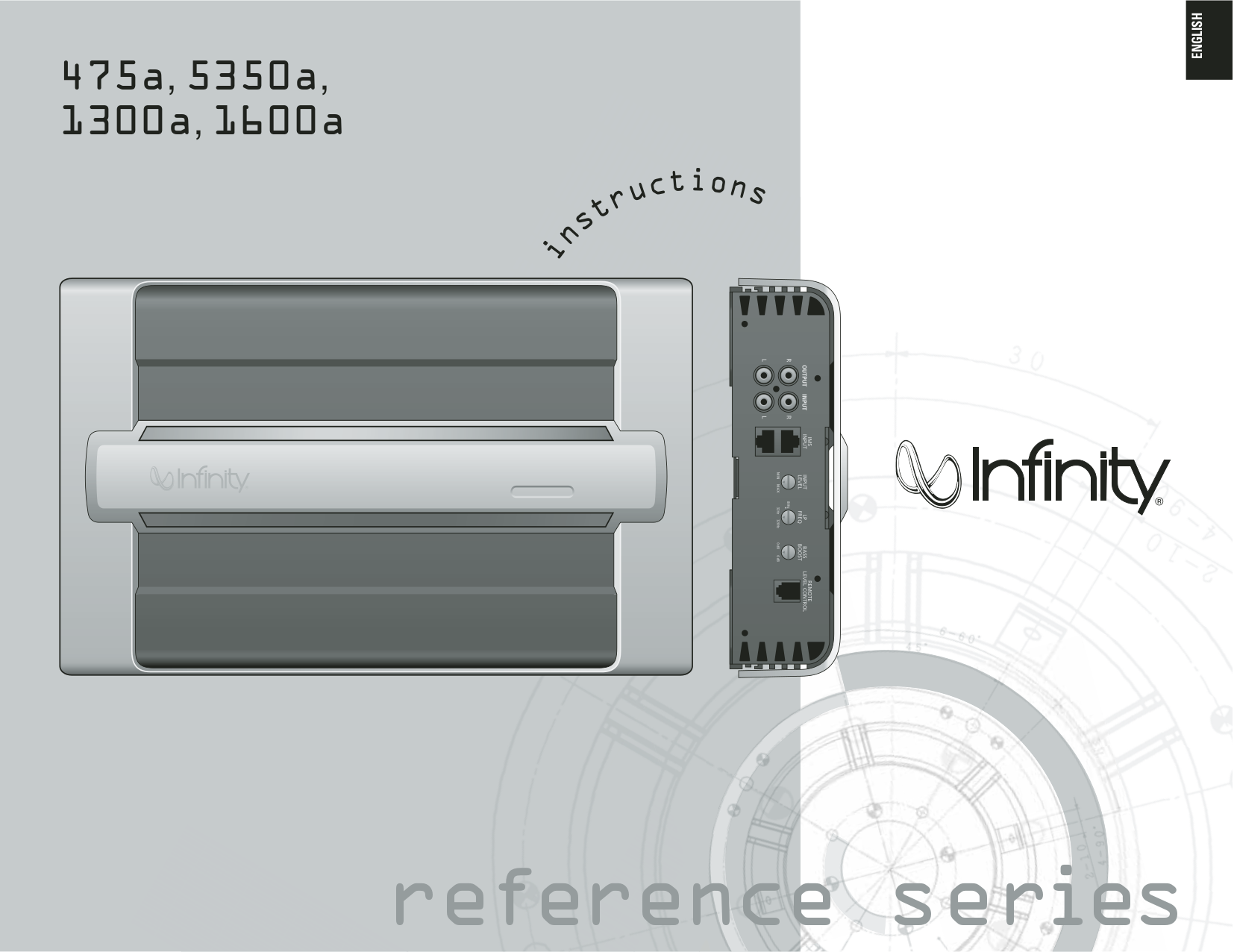 Download free pdf for Infinity Reference 1600A Car Amplifier manual