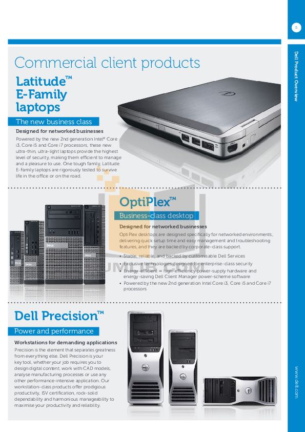 PDF manual for Dell Laptop Latitude E6520