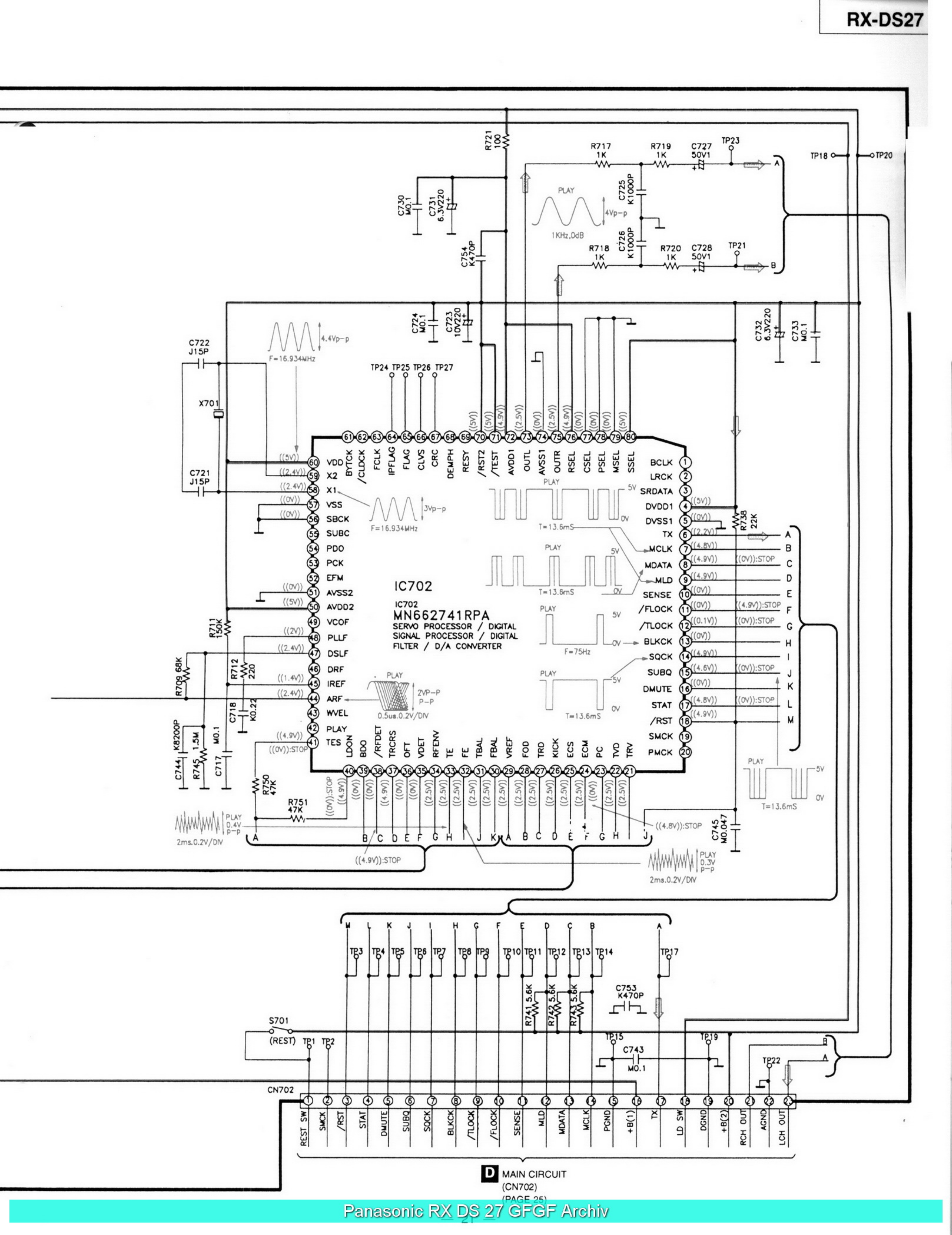 Panasonic rx es23 схема электрическая принципиальная