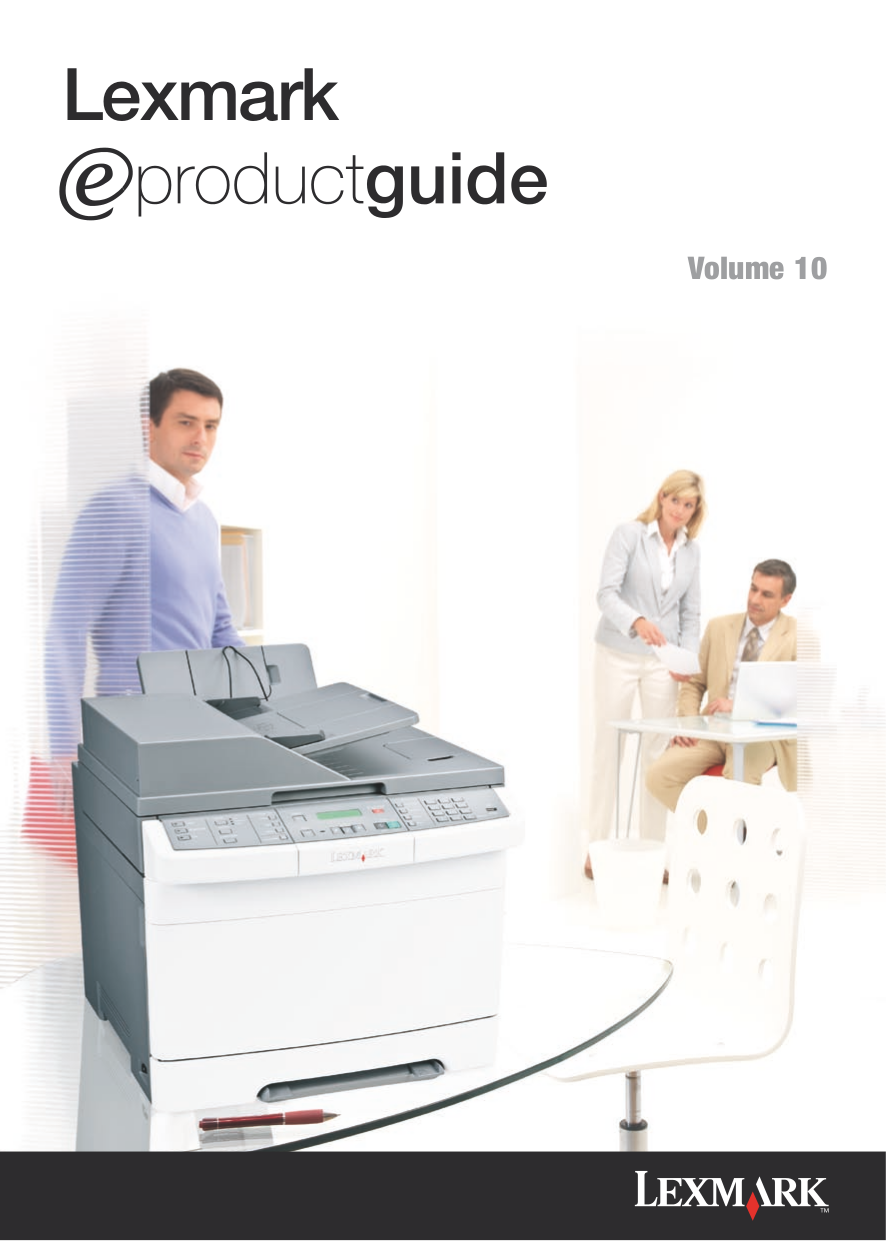 PDF manual for Lexmark Multifunction Printer X2650