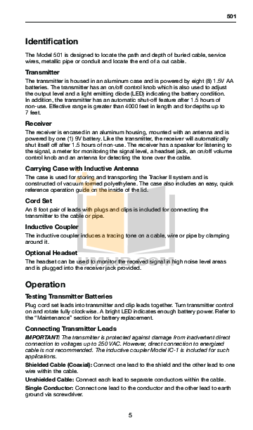 PDF manual for Greenlee Other 200EP Inductive Amplifier