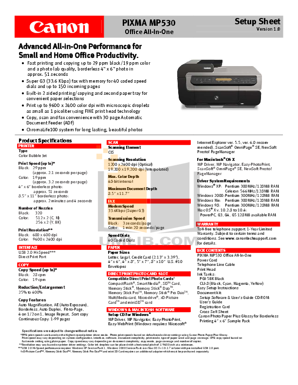 driver for canon mp530 printer driver for canon mp530 printer