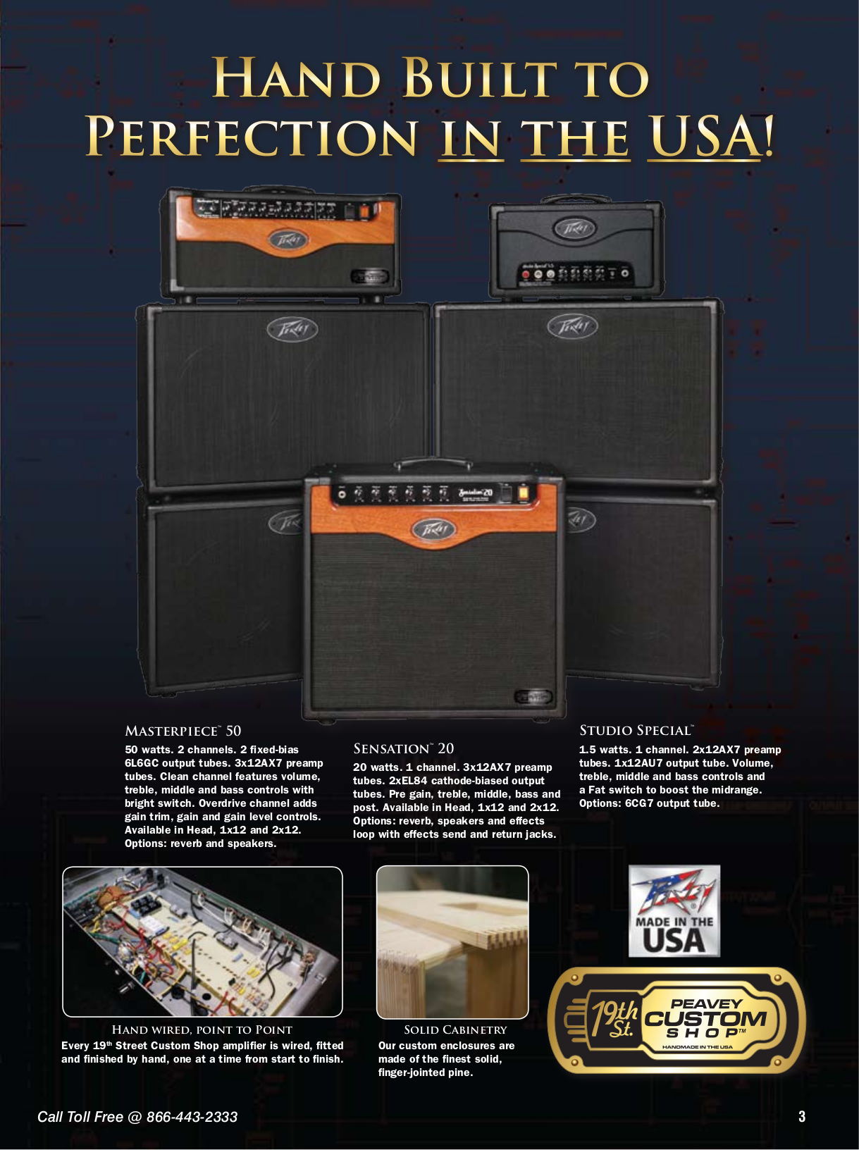 PDF manual for Peavey Amp TKO 80