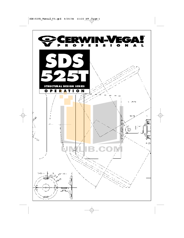 cerwin vega sds 525