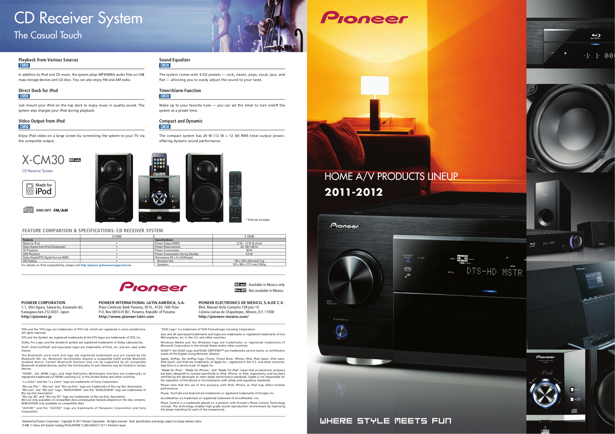 Download free pdf for Pioneer VSX-821-K Receiver manual