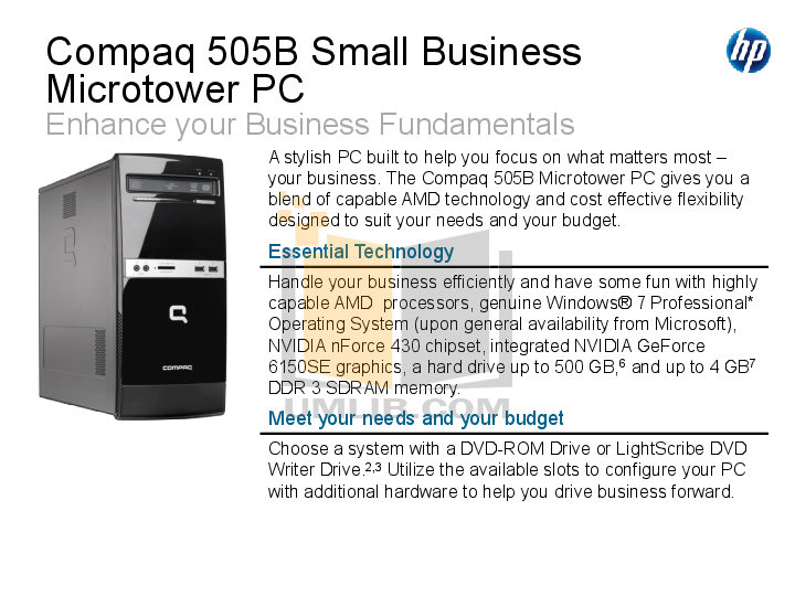 PDF manual for HP Desktop Compaq 6000 Pro AllinOne