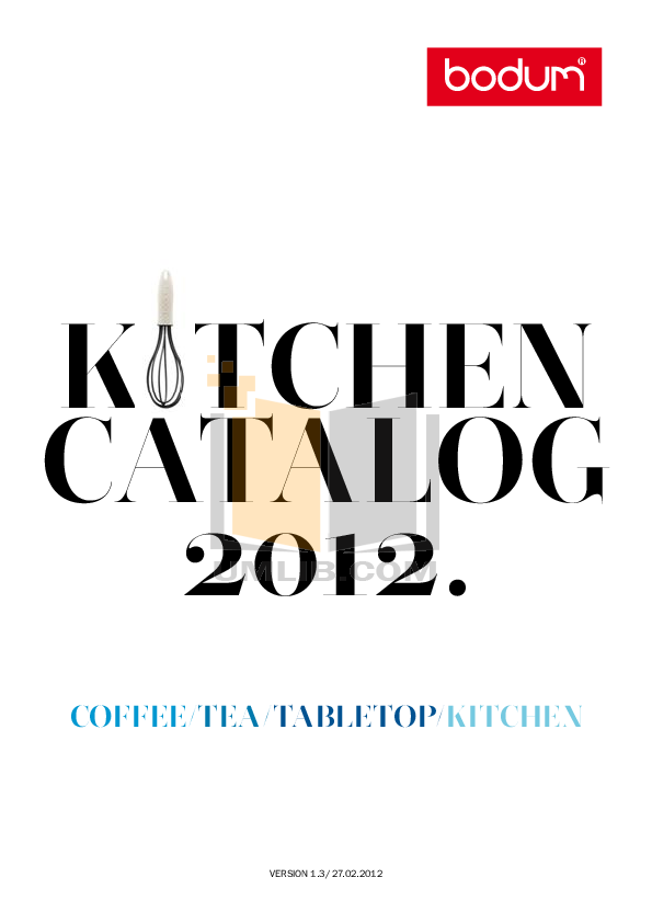 PDF manual for Bodum Coffee Maker 5679 CMill