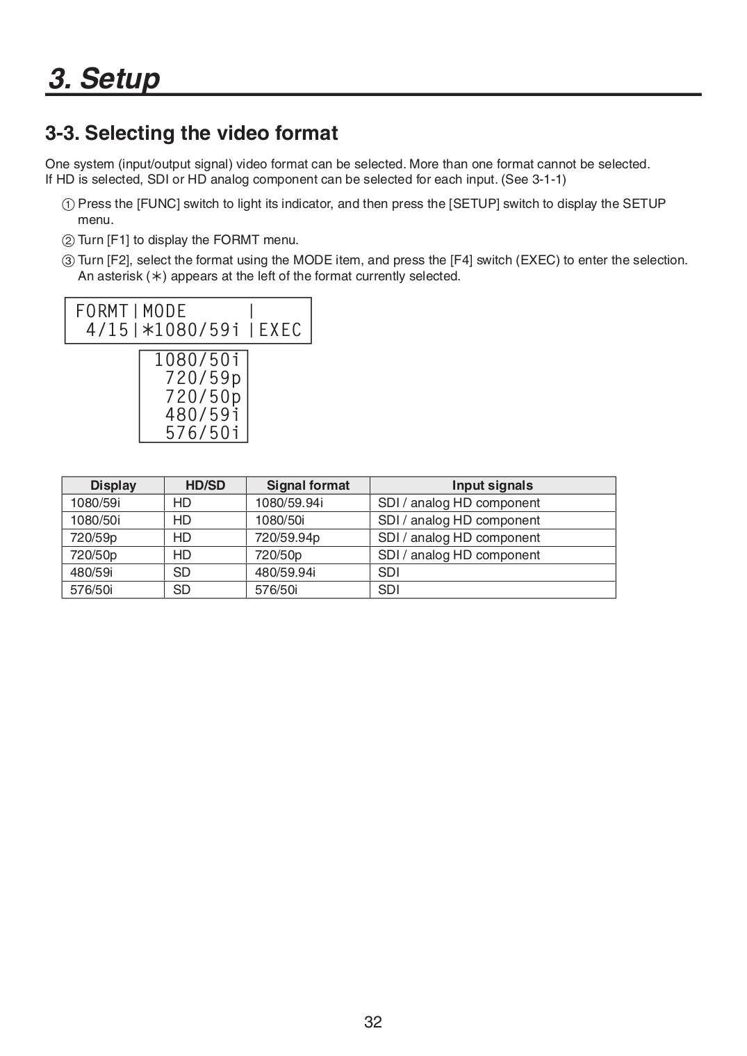 PDF manual for Panasonic Switch AV-HS300G