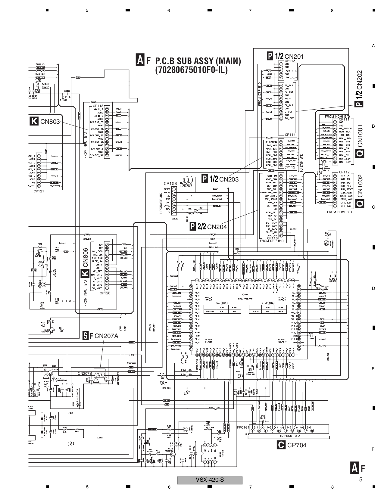 Vsx 818v схема