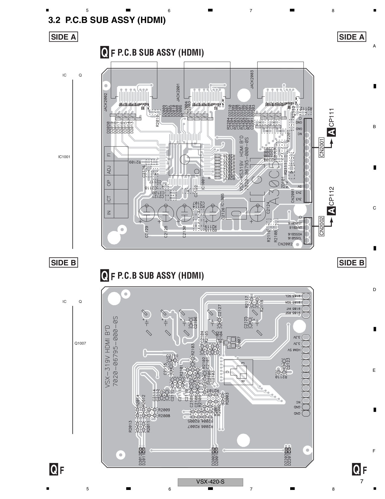 Pioneer vsx 422 схема