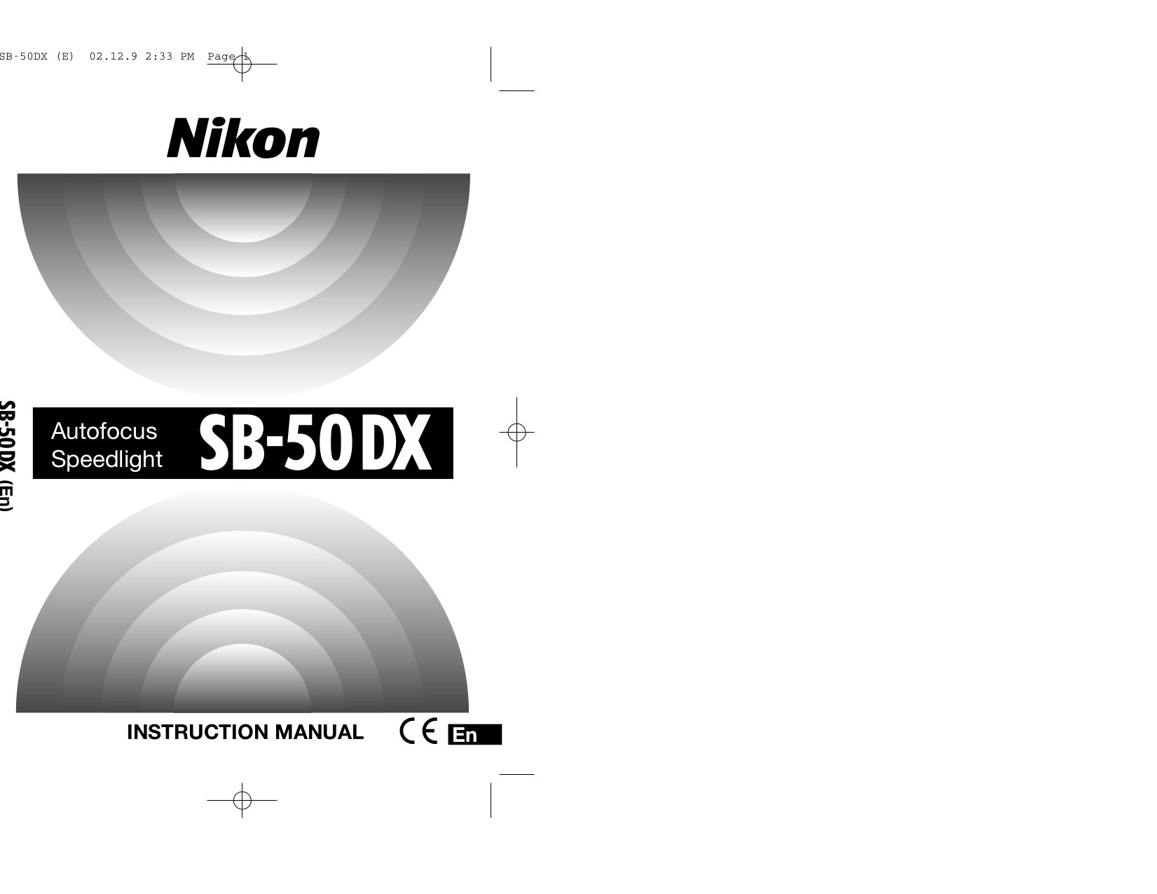 Download free pdf for Nikon SB80DX Camera Speedlights Other manual