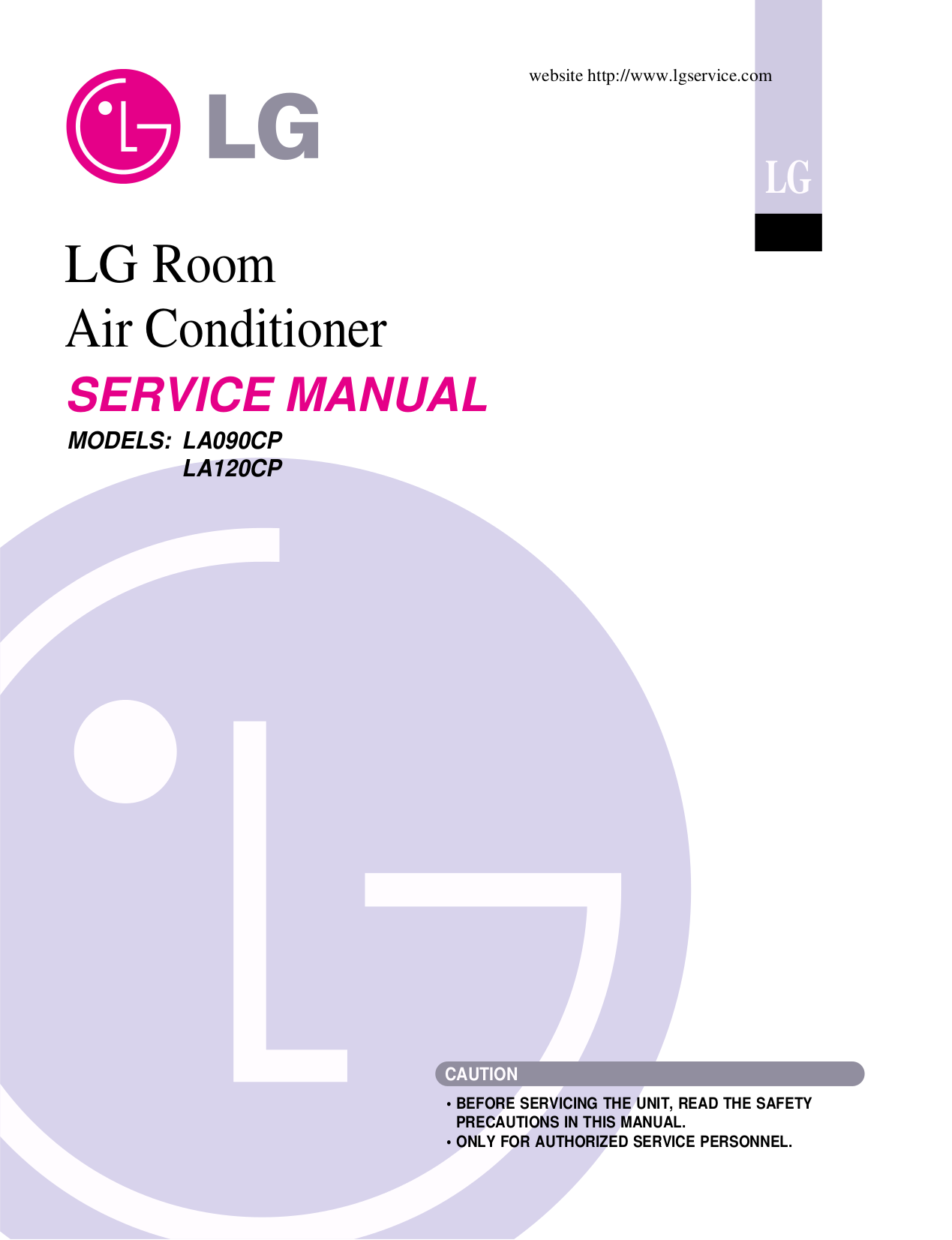 Pdf Manual For Lg Air Conditioner Art Cool La120cp