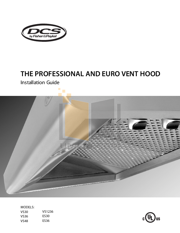 Download free pdf for DCS RGS486GD Range manual