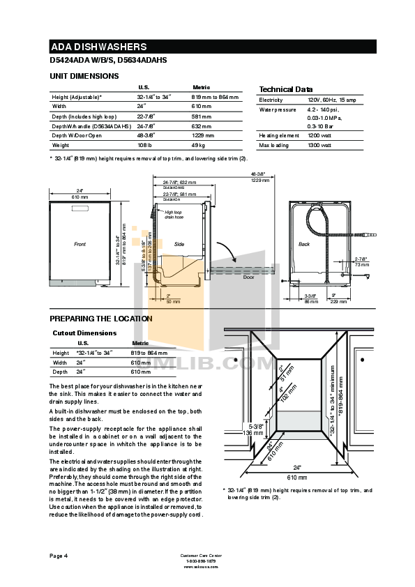 PDF manual for Asko Dishwasher D5634XXLHS