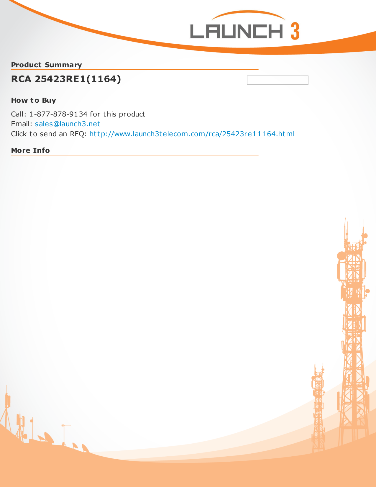 Download free pdf for RCA 25423RE1 Telephone manual