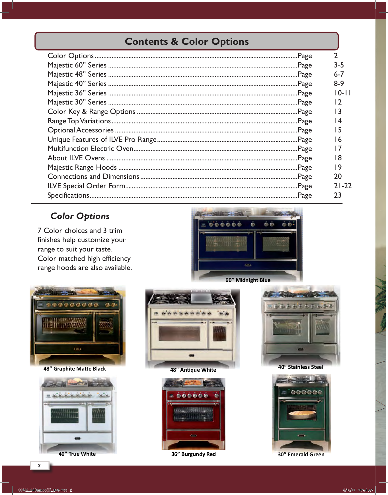 PDF Manual For ILVE Range UMD1006MPI