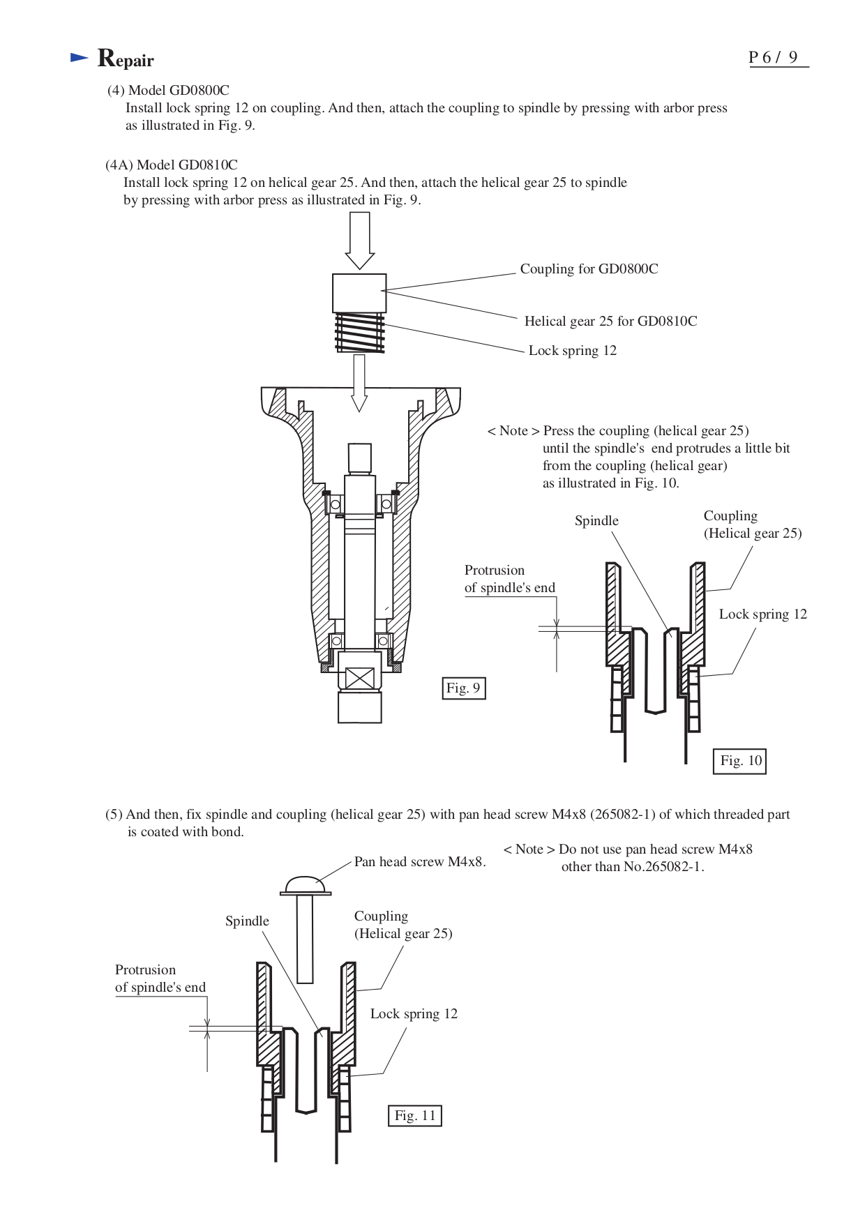 PDF manual for Makita Other GD0810C Die Grinders