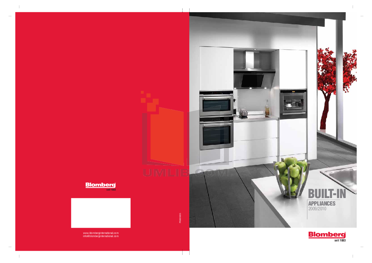Download free pdf for Blomberg DNM 1840 Refrigerator manual