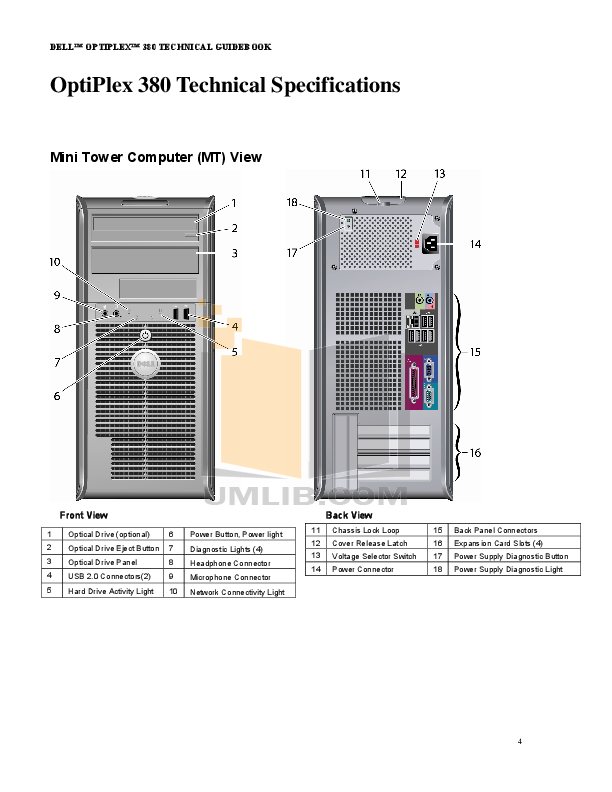 Pdf manual for dell desktop optiplex 780 usff