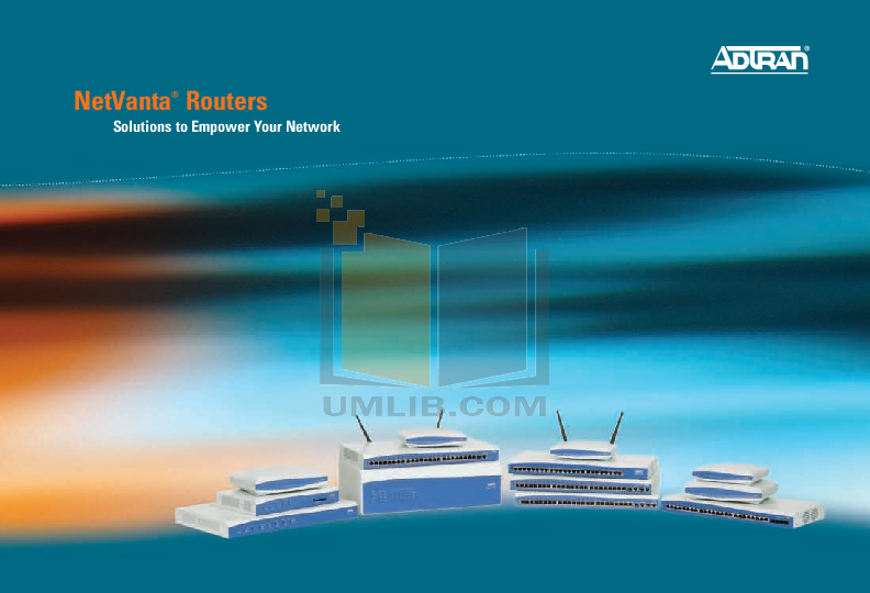 Download free pdf for ADTRAN NetVanta 3430 Router manual