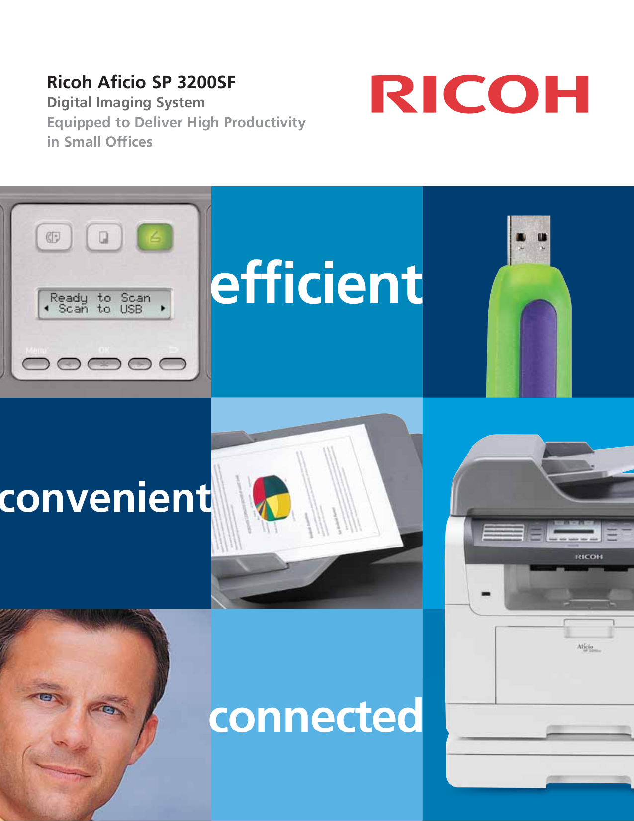 pdf for Ricoh Multifunction Printer Aficio SP 3200SF manual