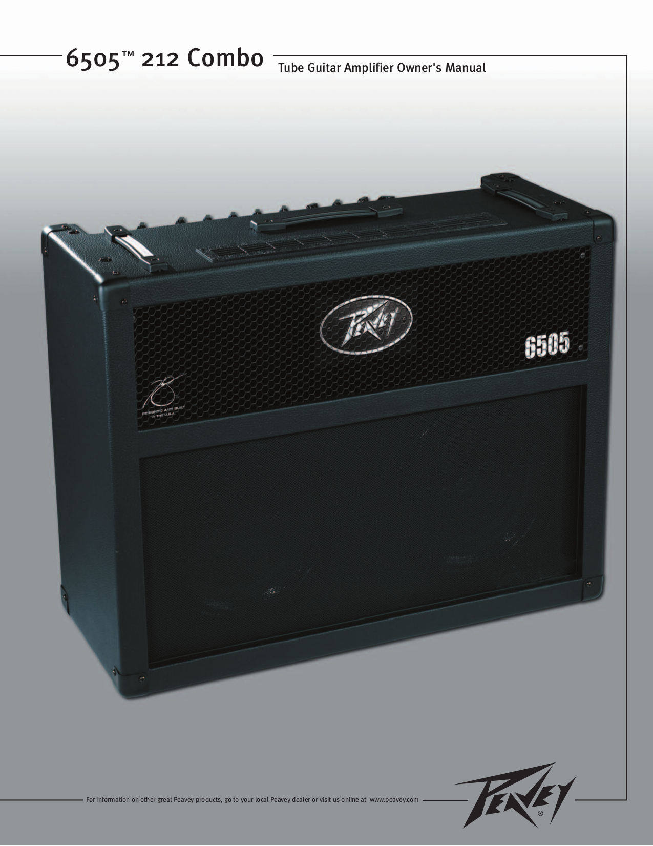 Download free pdf for Peavey Combo 300 Amp manual