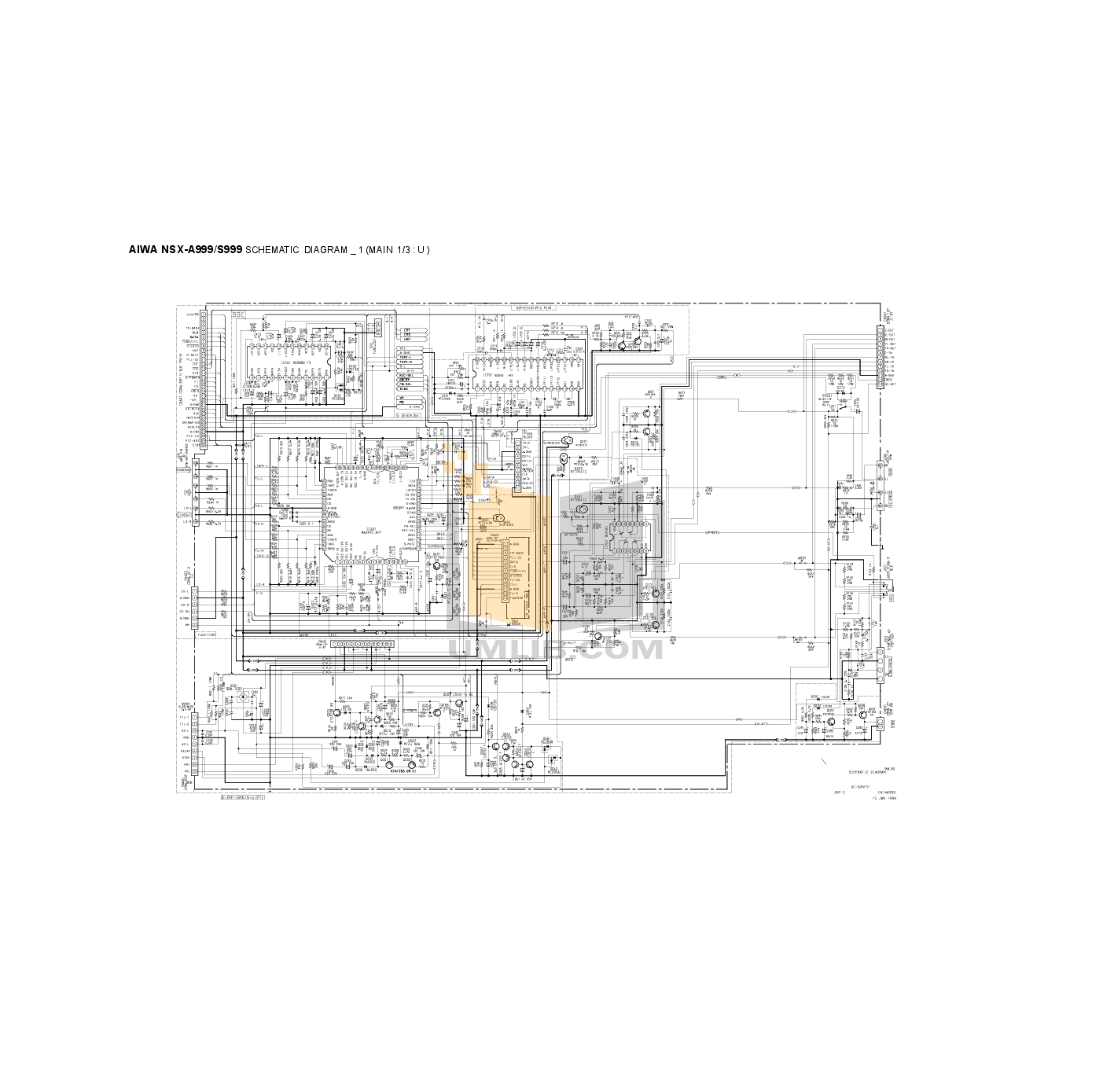 Aiwa nsx 999 схема